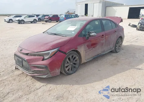 2025 Toyota Corolla Se from USA, damaged, VIN 5YFS4MCE6SP242957